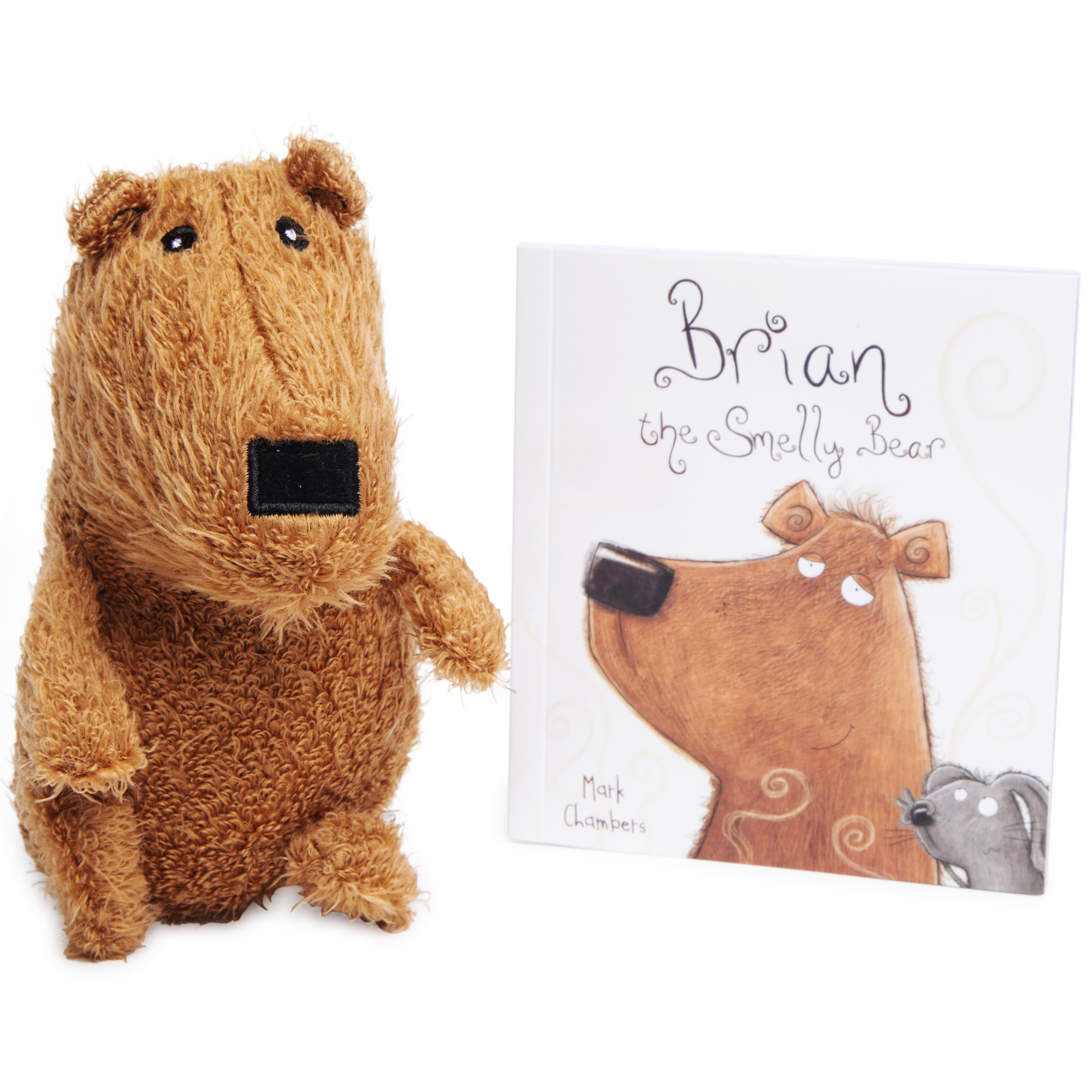 Brian The Smelly Bear' Book & Plush Toy Gift Set