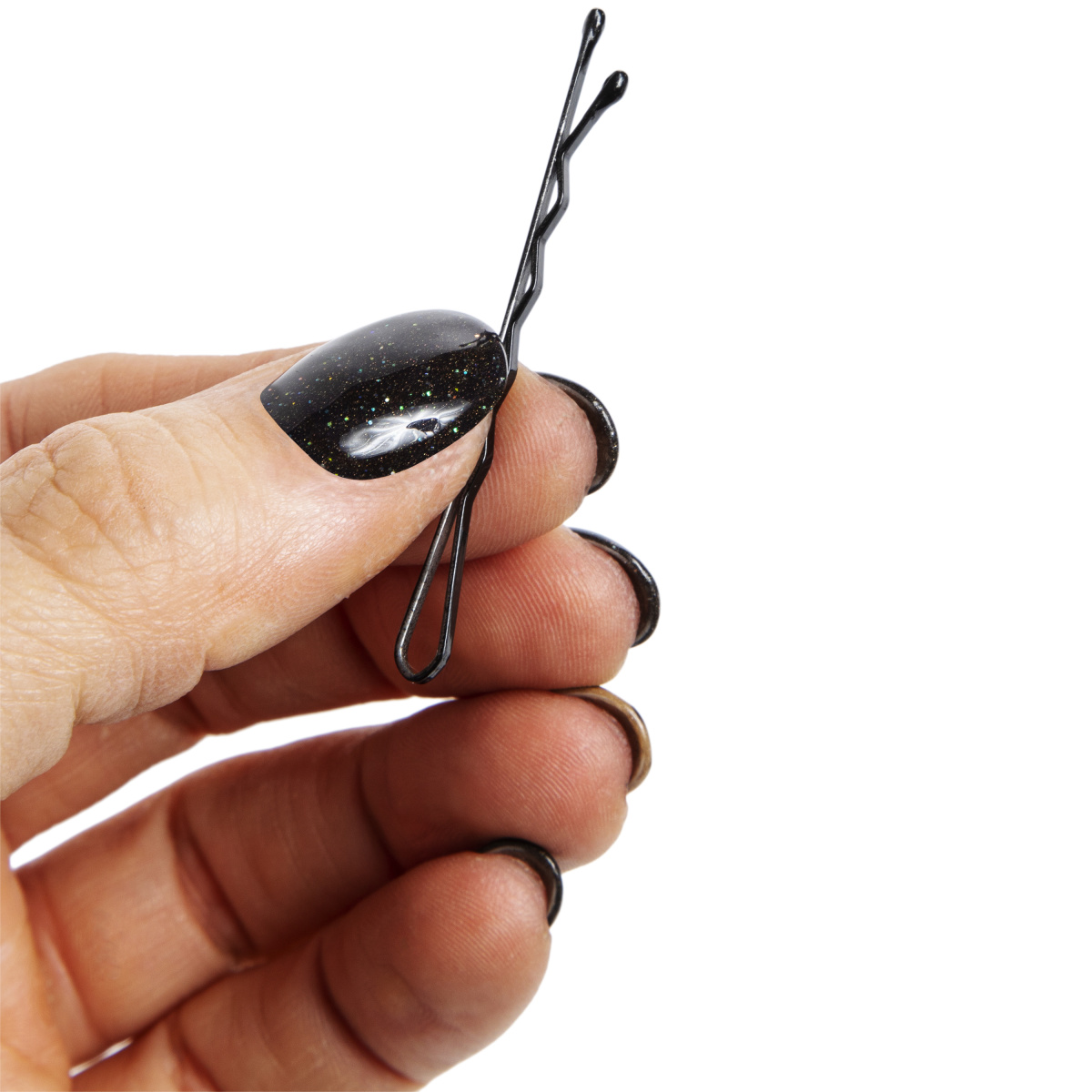 Black Bobbie Pins 100-Pack