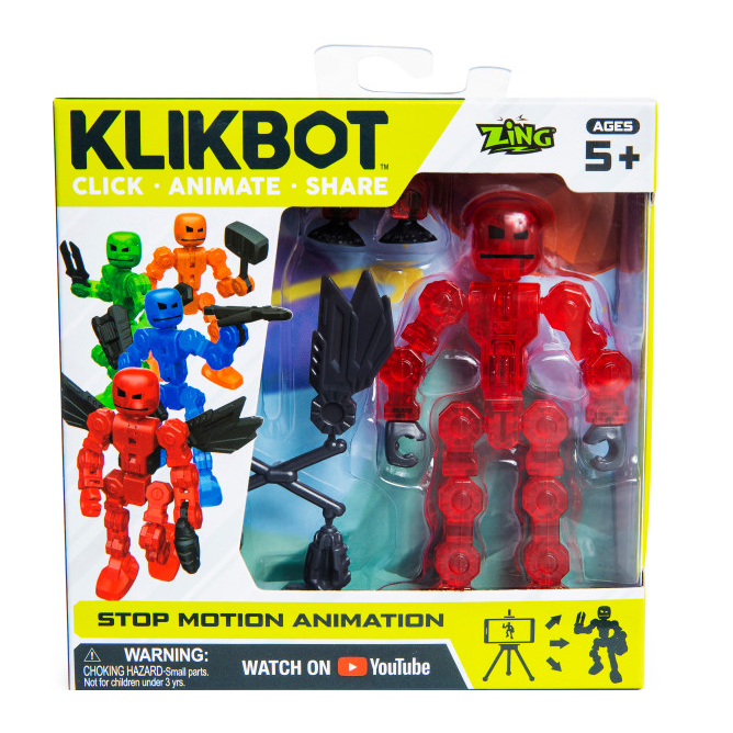 Klikbot™ Stop Motion Animation Figure
