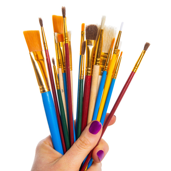 Mixed Media Paintbrushes 25-Count