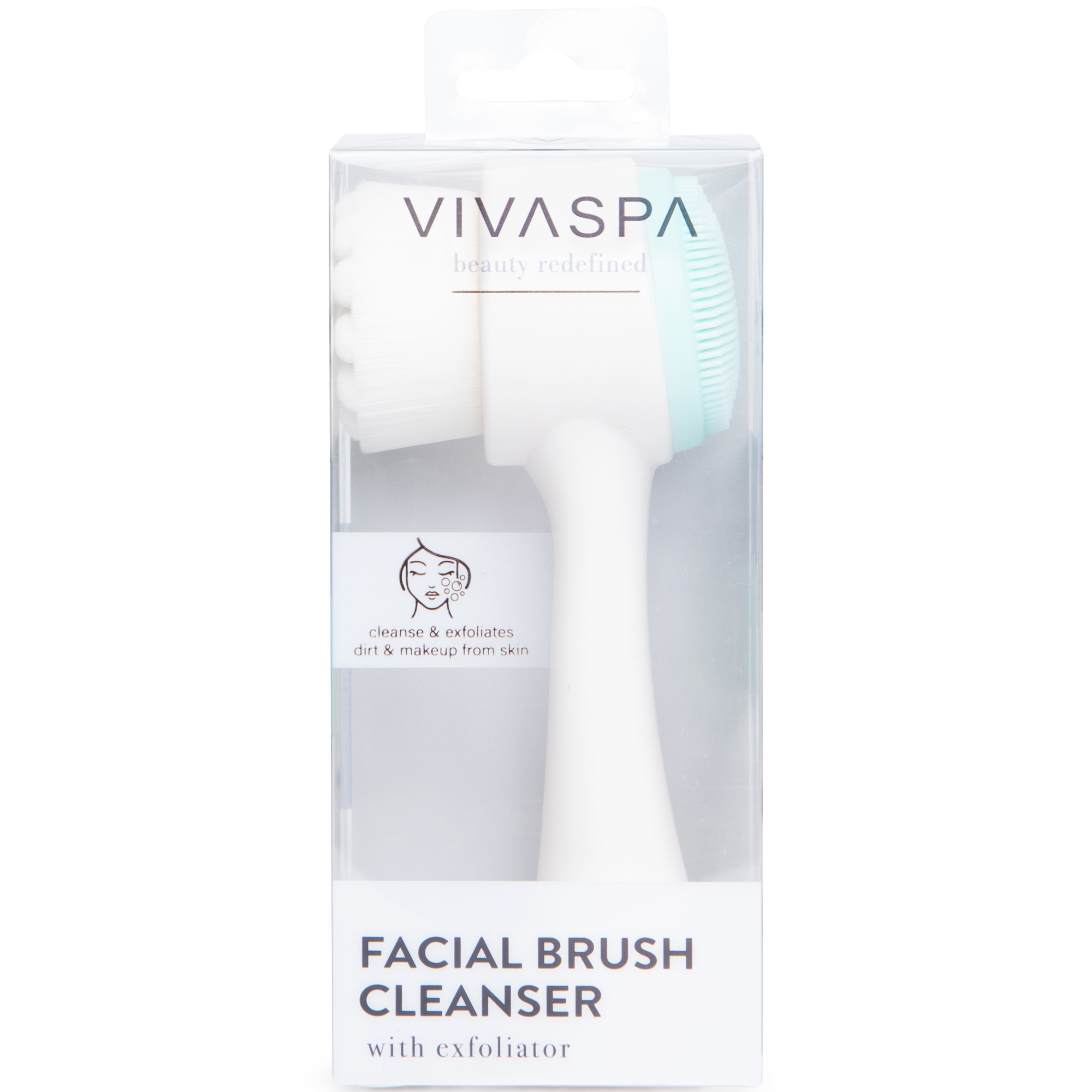 Facial Brush - Cleanser With Exfoliator