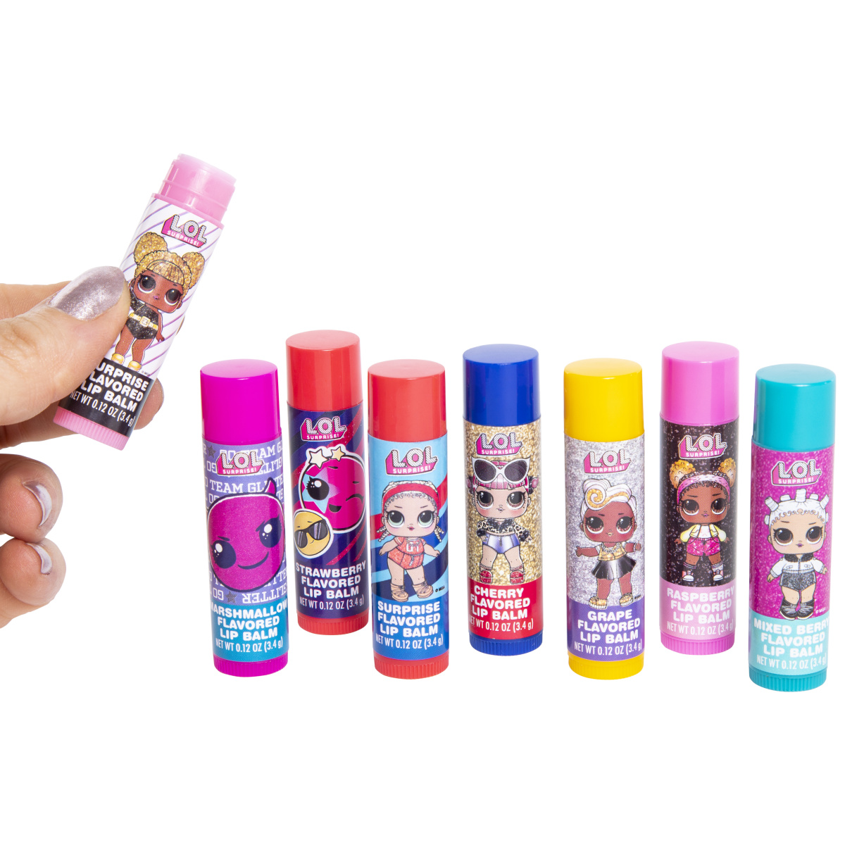 L.O.L. Surprise!™ Flavored Lip Balms 8-Pack