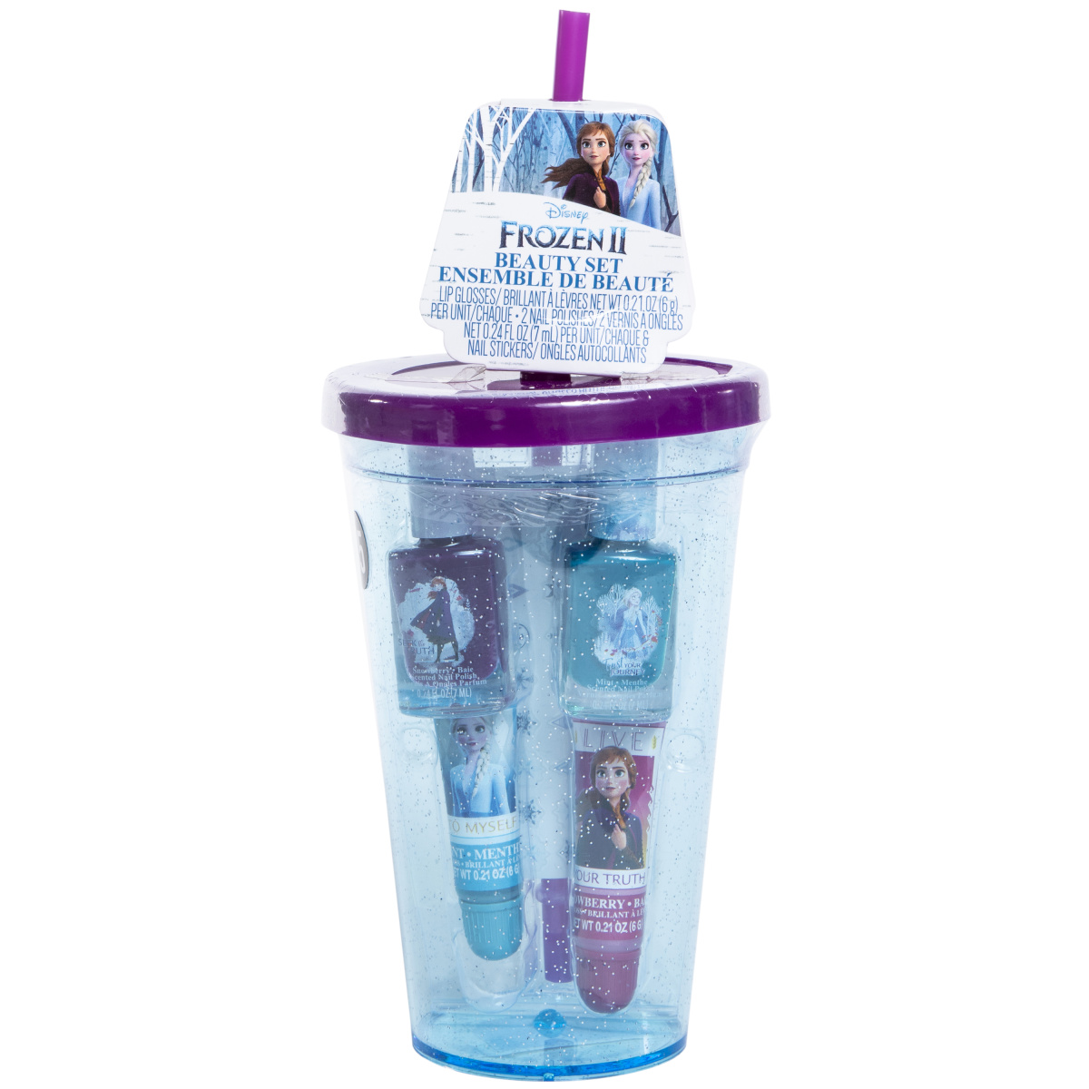 Disney Frozen 2 Travel Tumbler Beauty Set