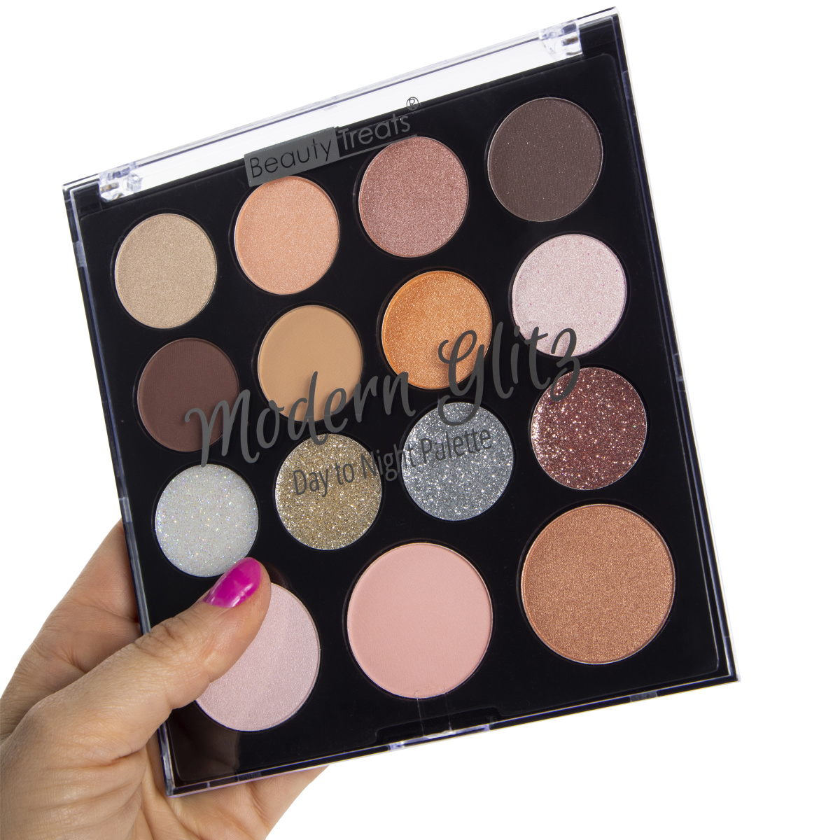 Beauty Treats® Modern Glitz Day To Night Eyeshadow Palette