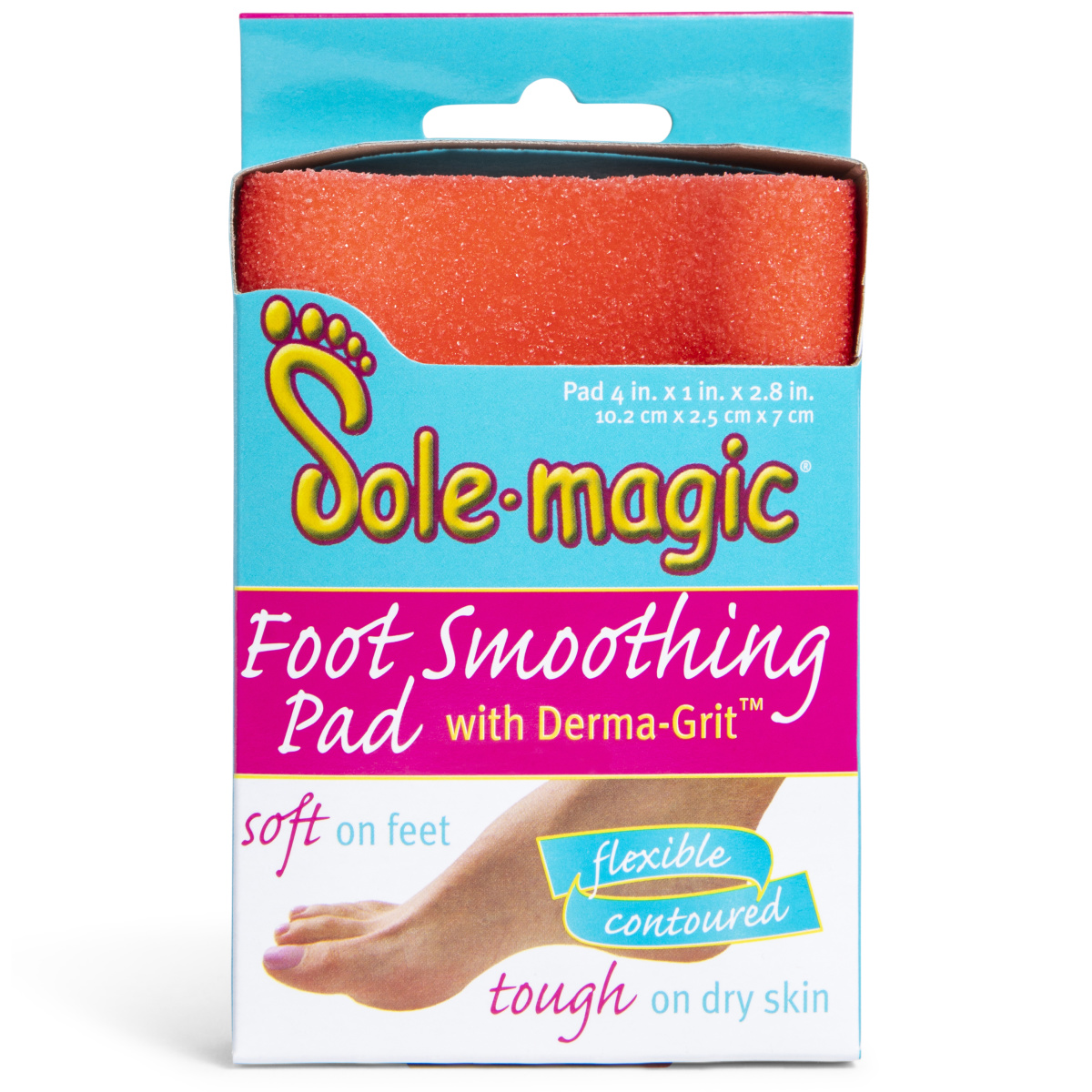 Sole Magic®  Foot Smoothing Pad With Derma-Grit™
