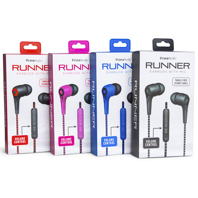 Runner Earbuds W. Built-in Mic