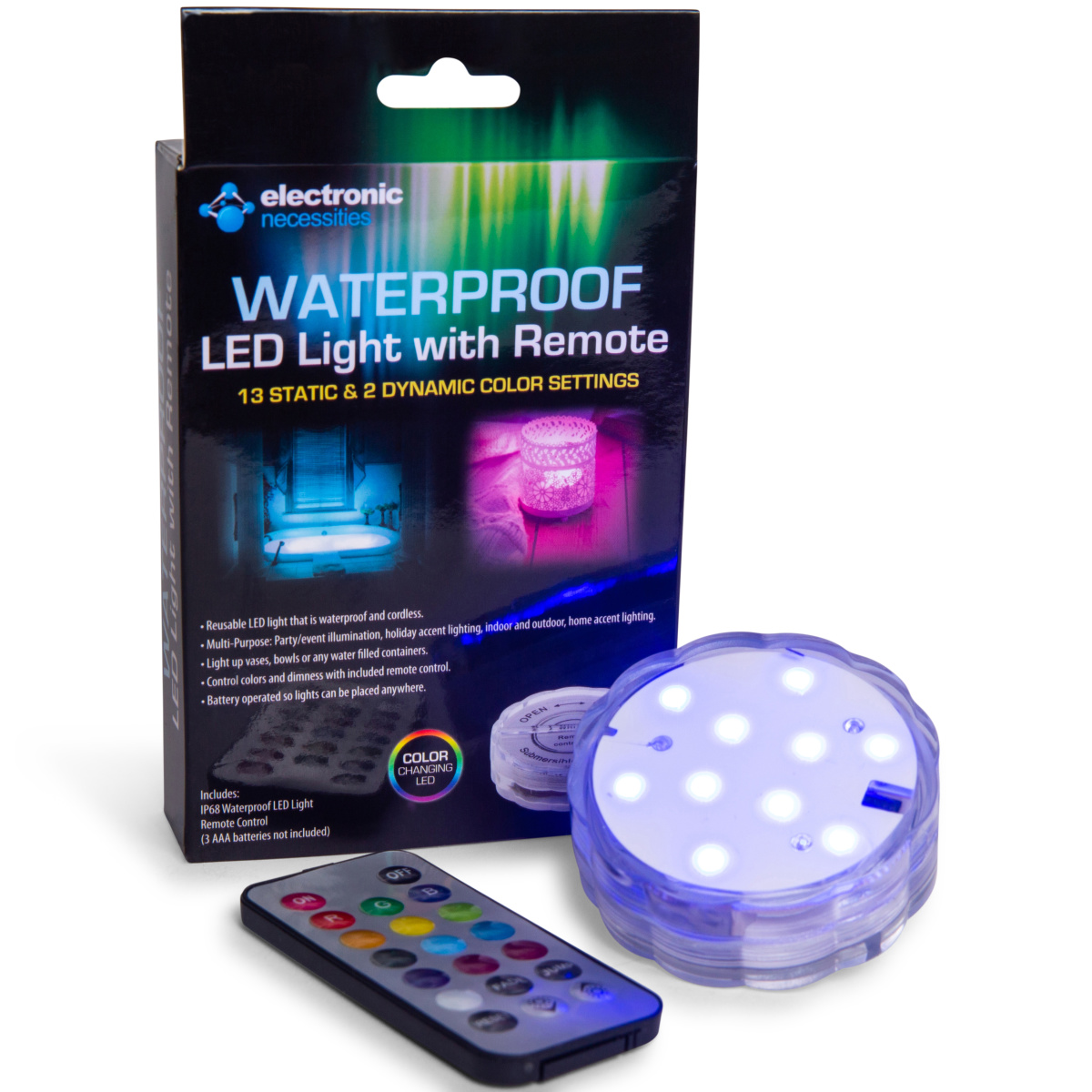 Waterproof LED Light With Remote