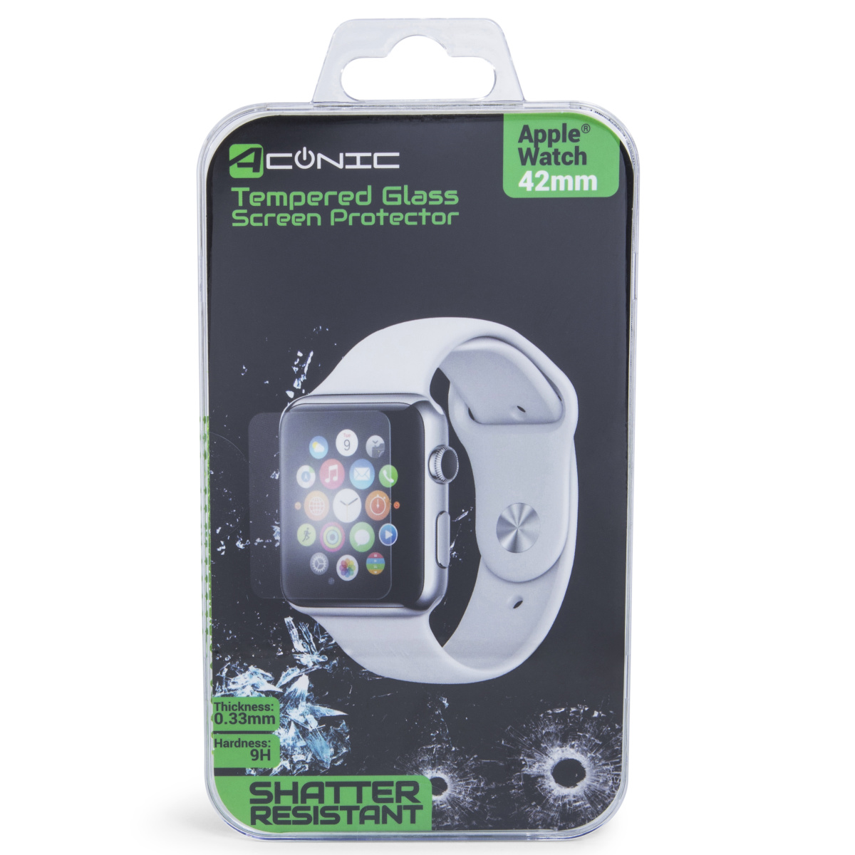 Tempered Glass Screen Protector For Apple Watch® 42Mm