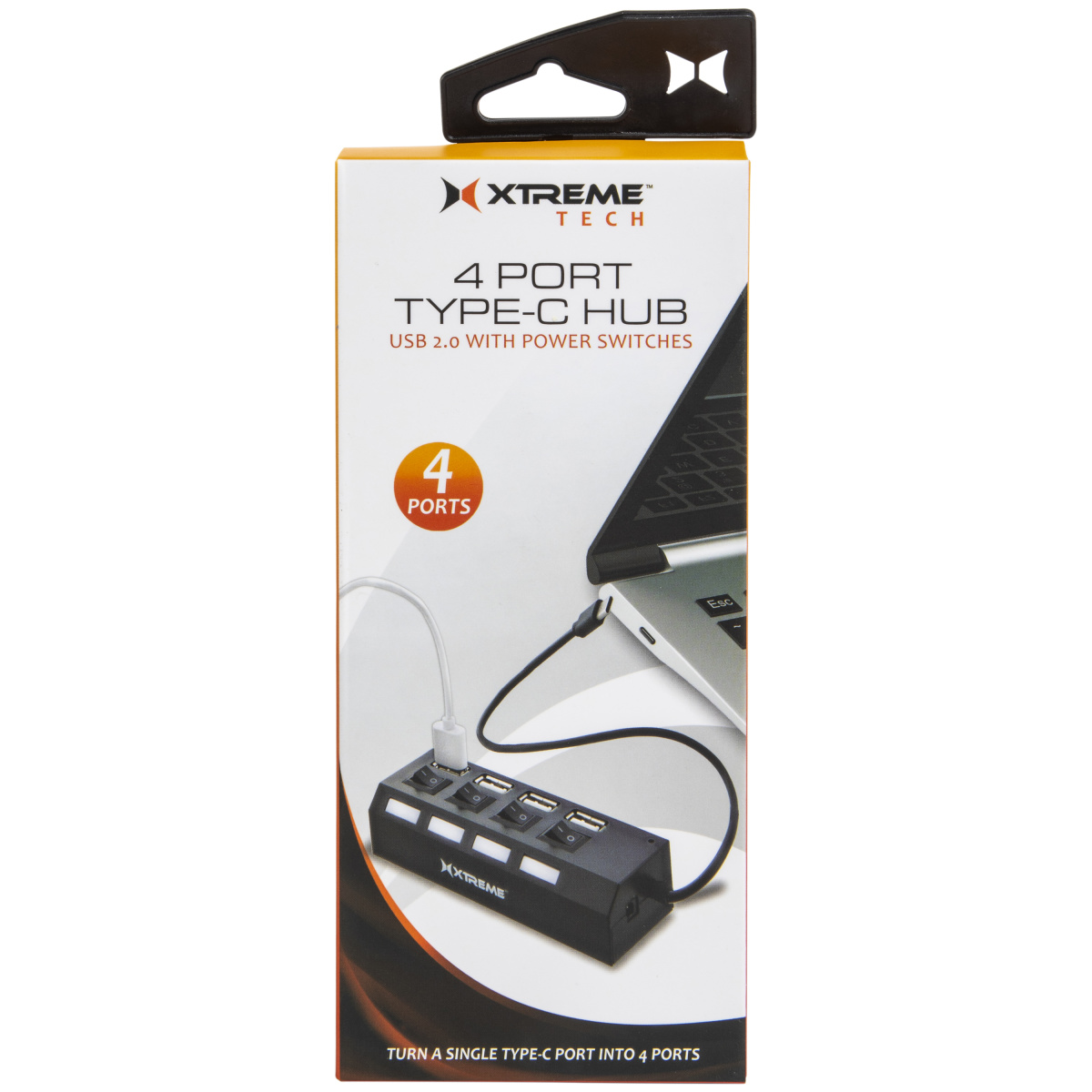 4 Port USB-C Charging Hub