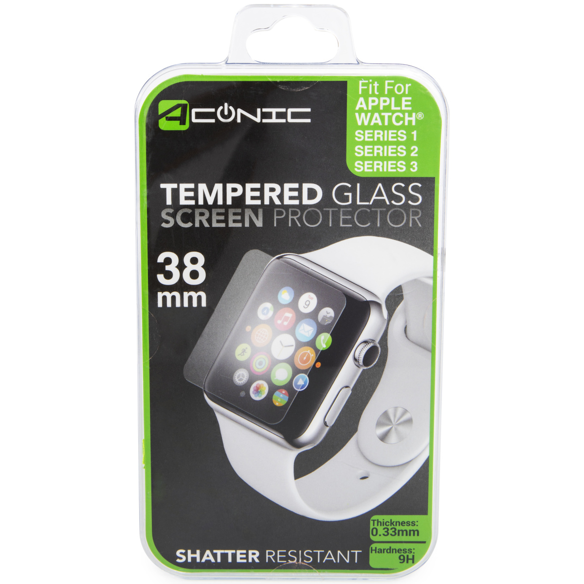 Tempered Glass Screen Protector For Apple Watch® 38Mm