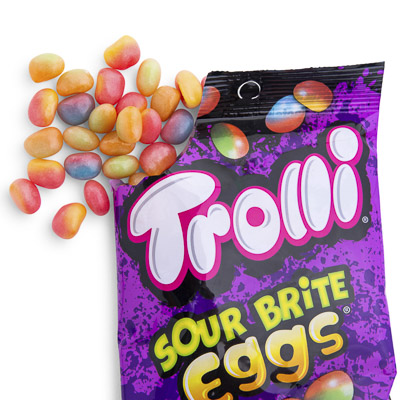 Trolli® Sour Brite® Eggs Gummi Candy 4oz Bag