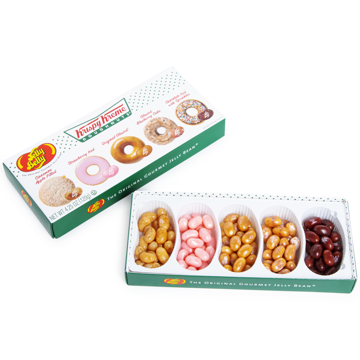Jelly Belly® Jelly Beans Krispy Kreme Doughnuts® Flavors Gift Box 4.25oz