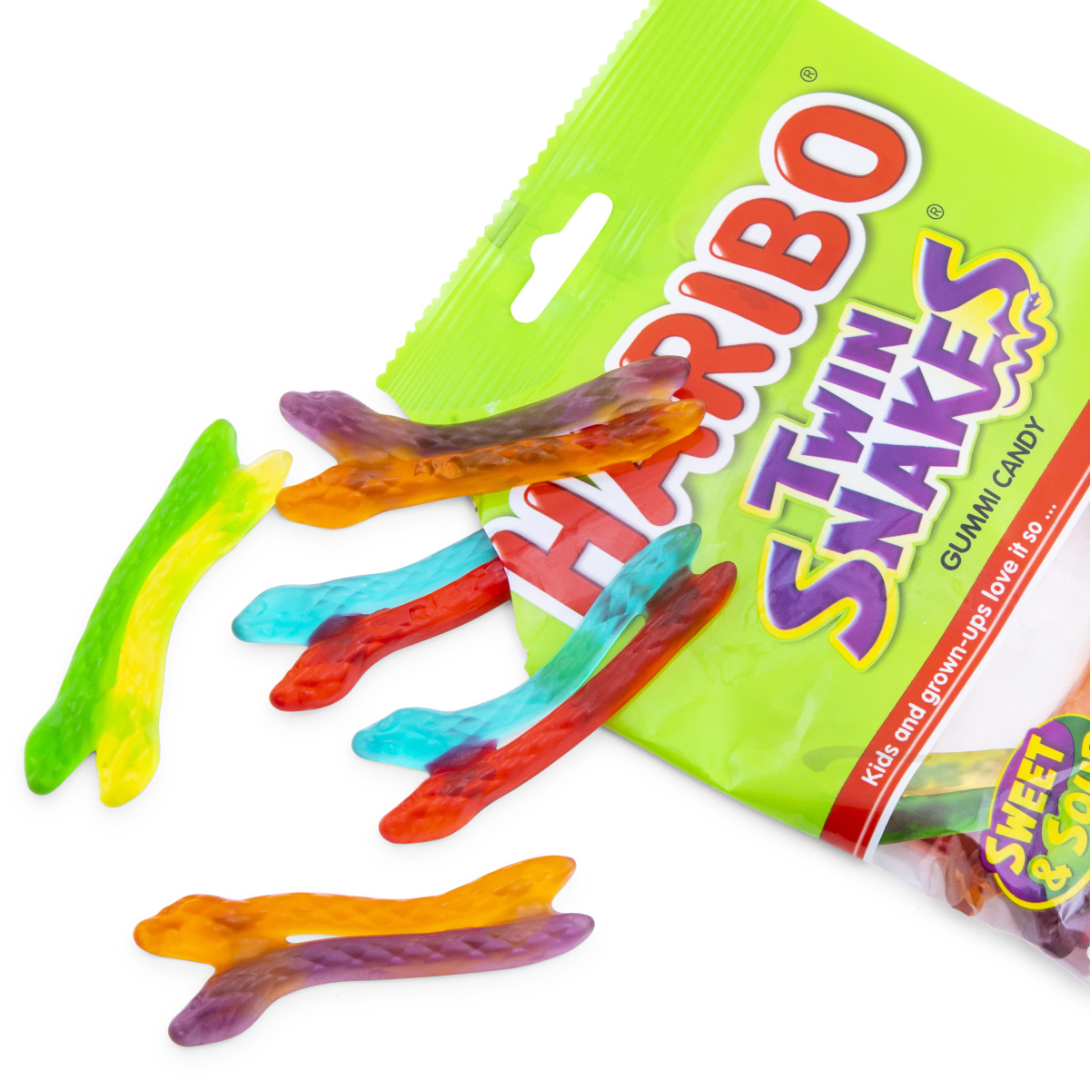 Haribo® Twin Snakes™ Sweet & Sour Gummi™ Candy