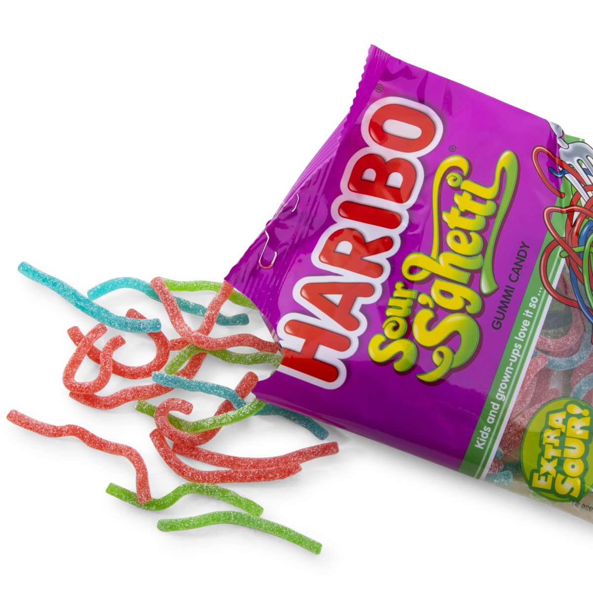 Haribo® Sour S'Ghetti Gummi Candy 4oz
