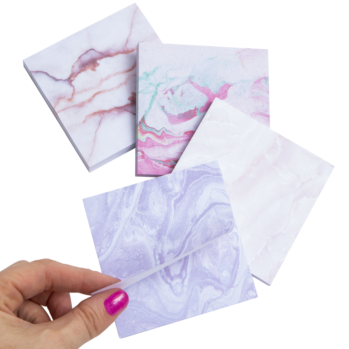 Marble Sticky Notes 100-Sheets
