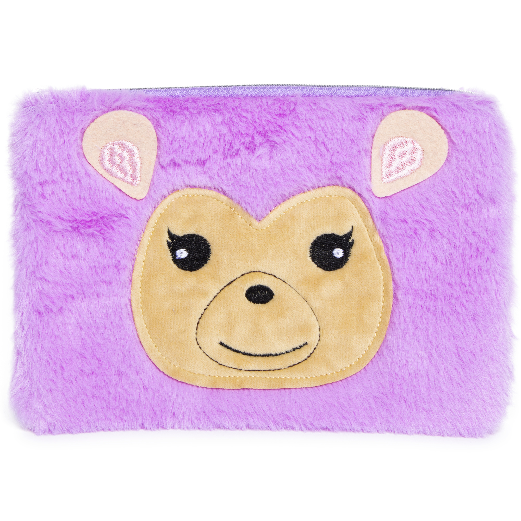 Plush Critter Pencil Pouch 6in x 9in