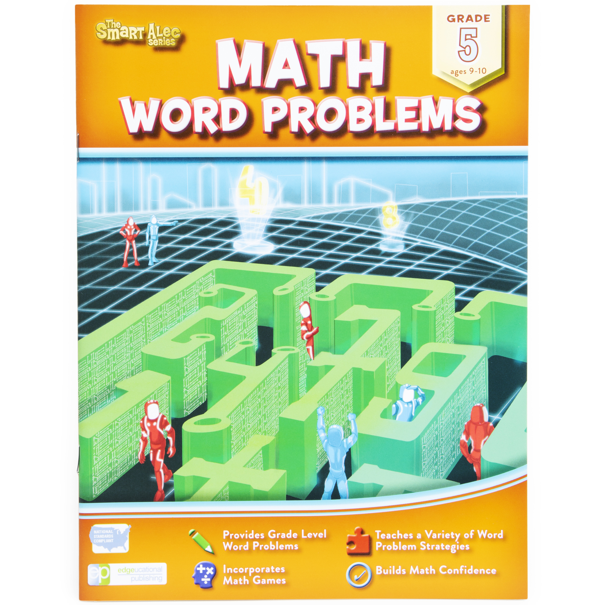 The Smart Alec Series™ Math Word Problems Workbook - Grade 5