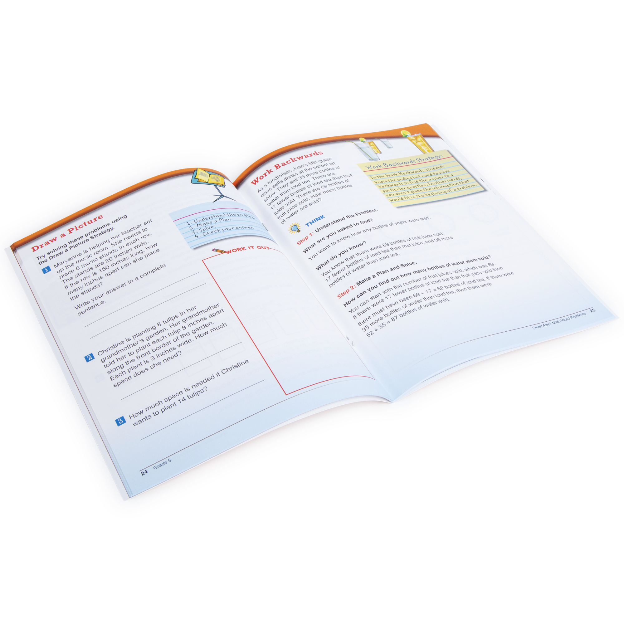 Smart Alec Reading/gade4, Math/9〜,英語問題集 Smart Alec Grade 4 Math Word Problems Workbook (Smart Alec Series