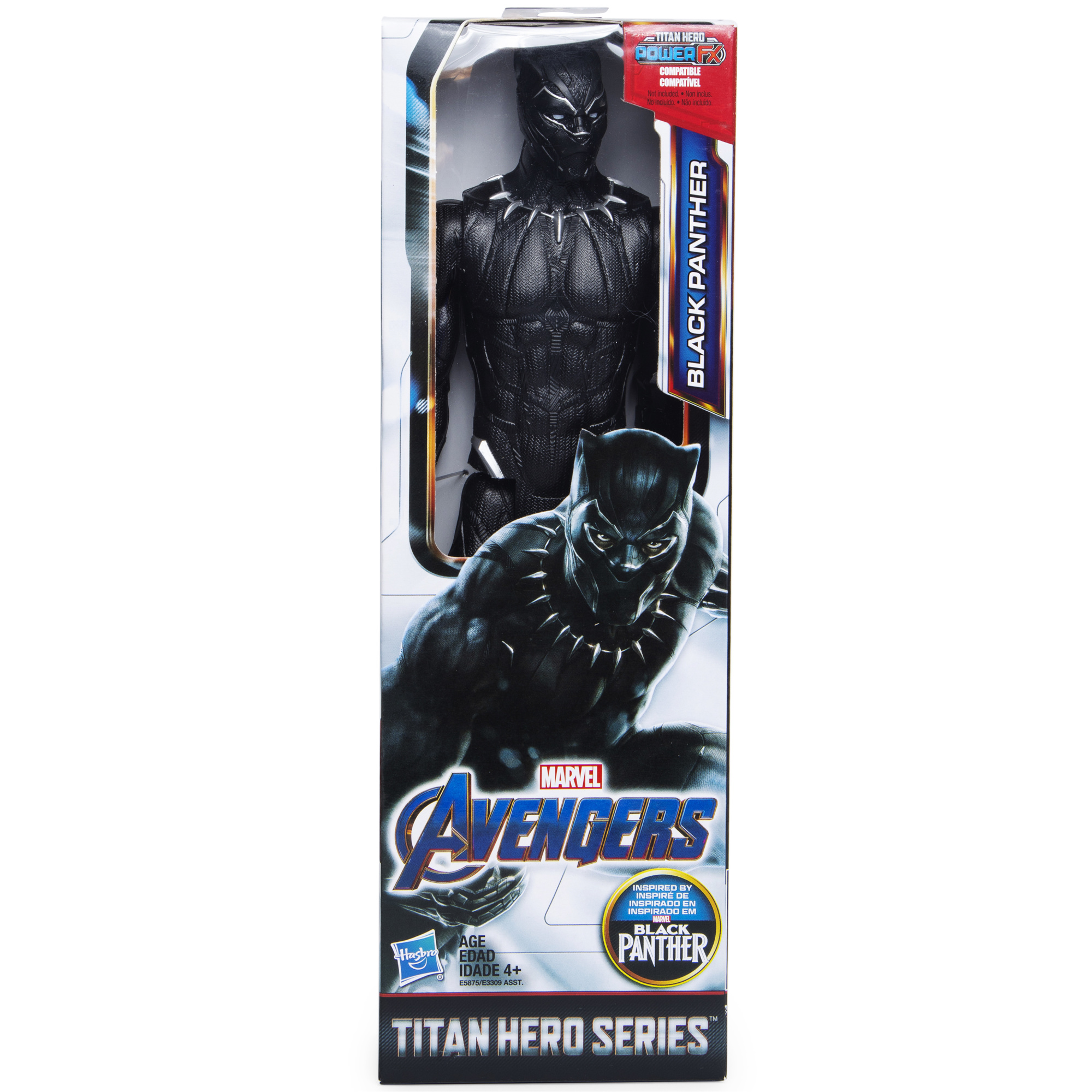 Marvel Avengers™ Titan Hero Series™ Black Panther Action Figure Doll 12in