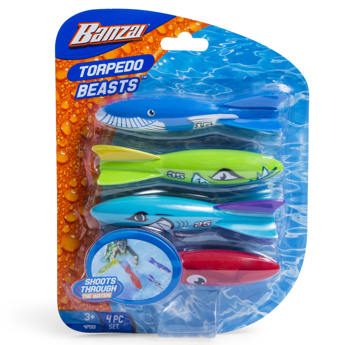 Torpedo Beats™ Dive Toys 4-Piece