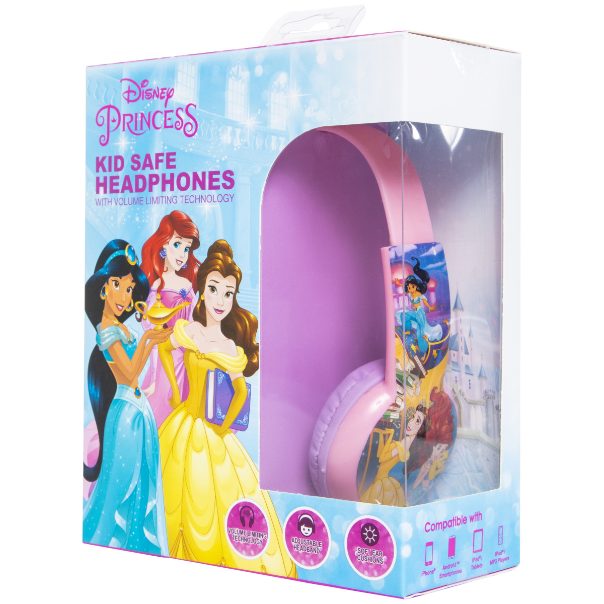 New Kid Safe Disney Princess Headphones