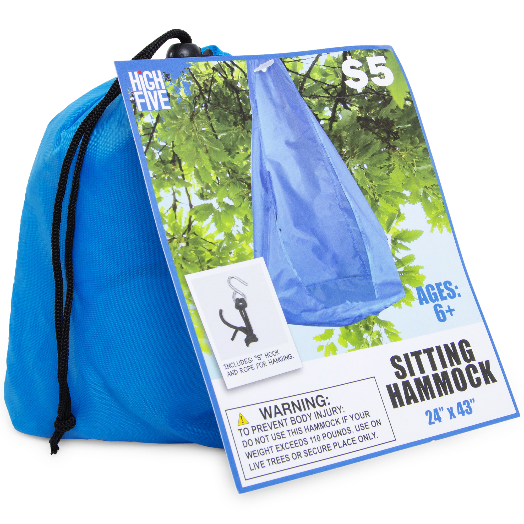 Outdoor Sitting Hammock 24in x 43in