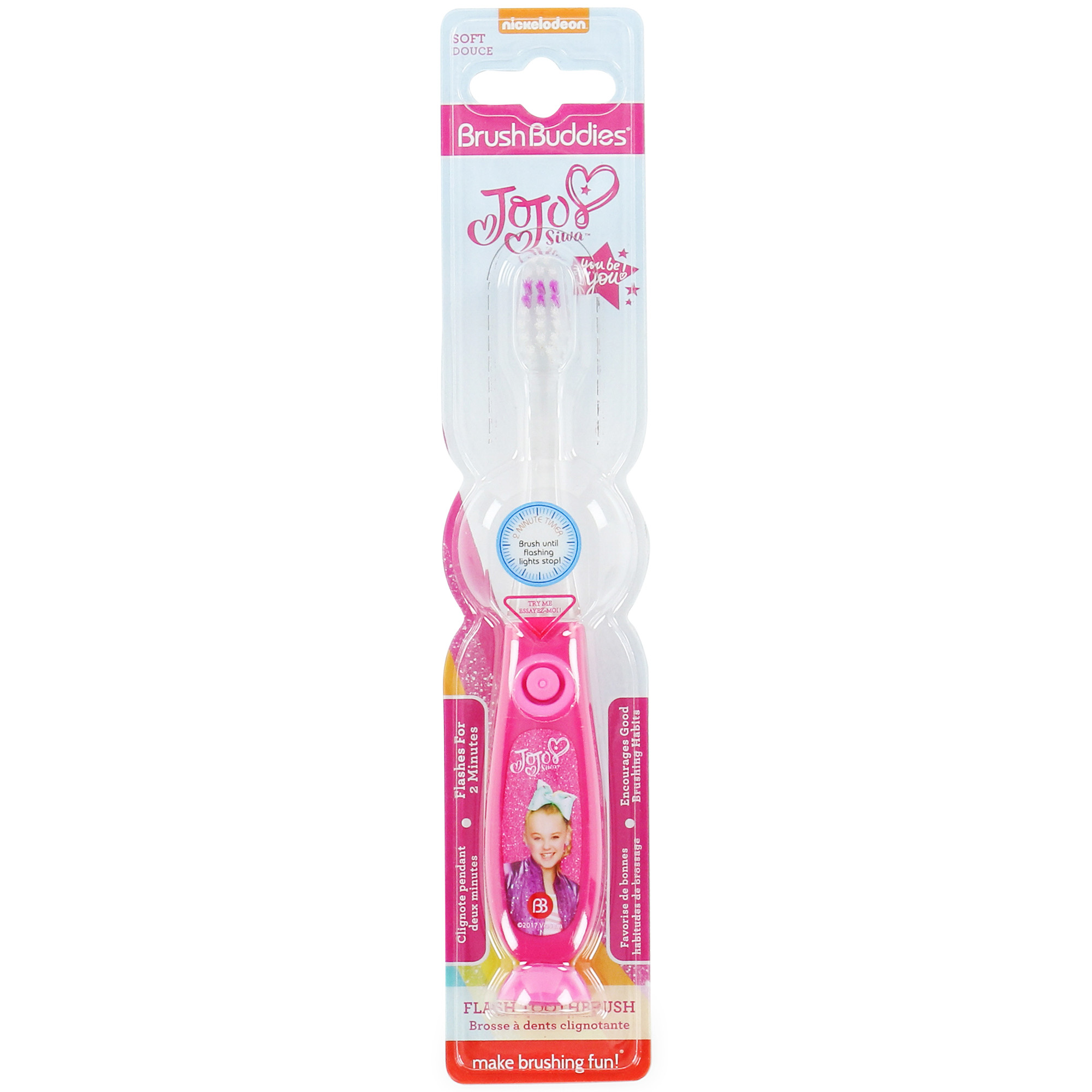 Jojo Siwa™ Flash Toothbrush Brush Buddies™