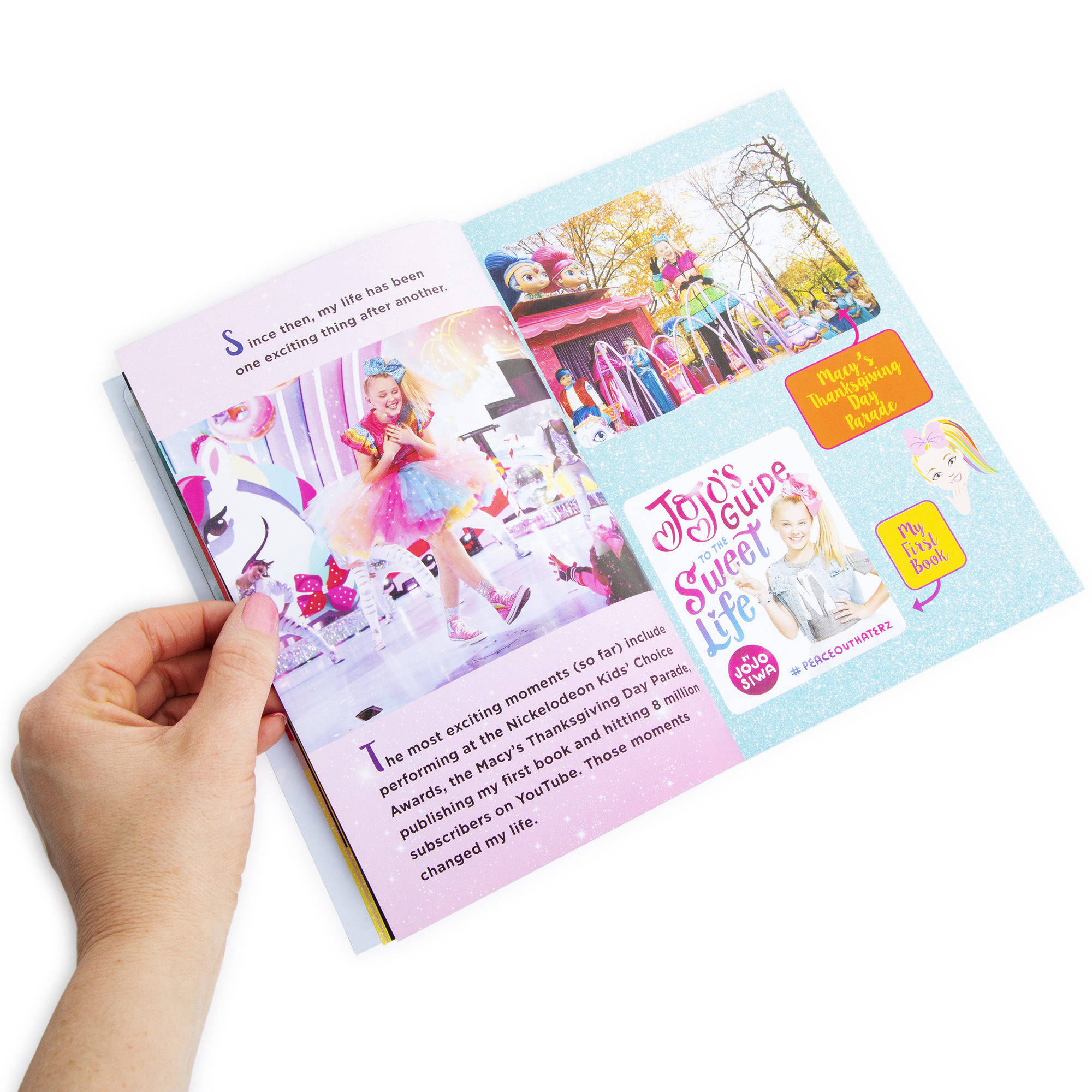 Jojo Siwa™ My Life Story (So Far) Autobiography Book & Necklace Set
