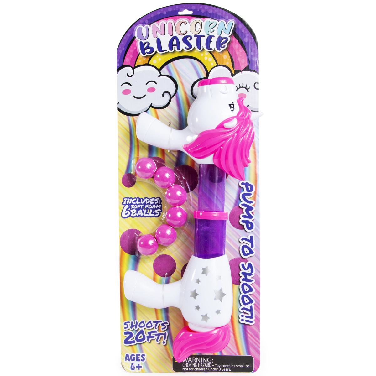 Unicorn Blaster Foam Ball Shooter