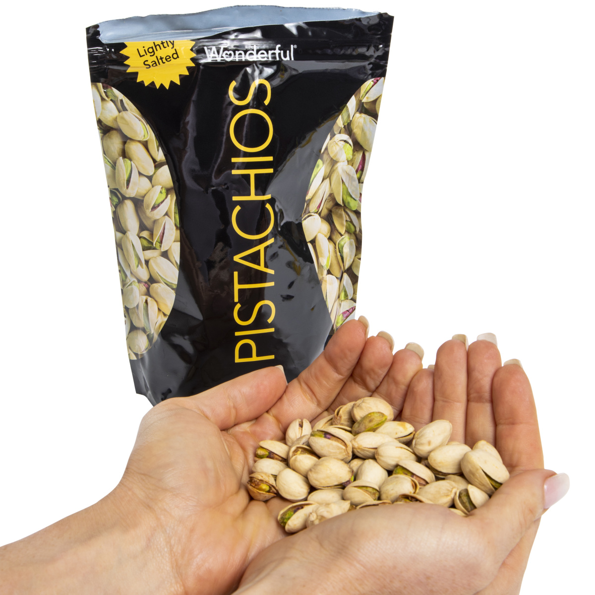 Wonderful® Pistachios Lightly Salted, in-Shell 8oz
