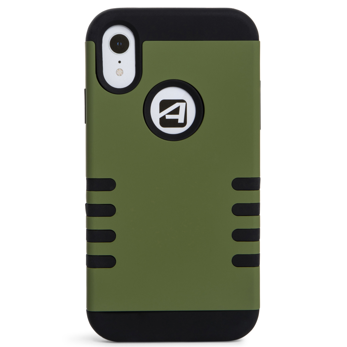 iPhone Xr® Safeguard Dual Layer Case - Olive Green