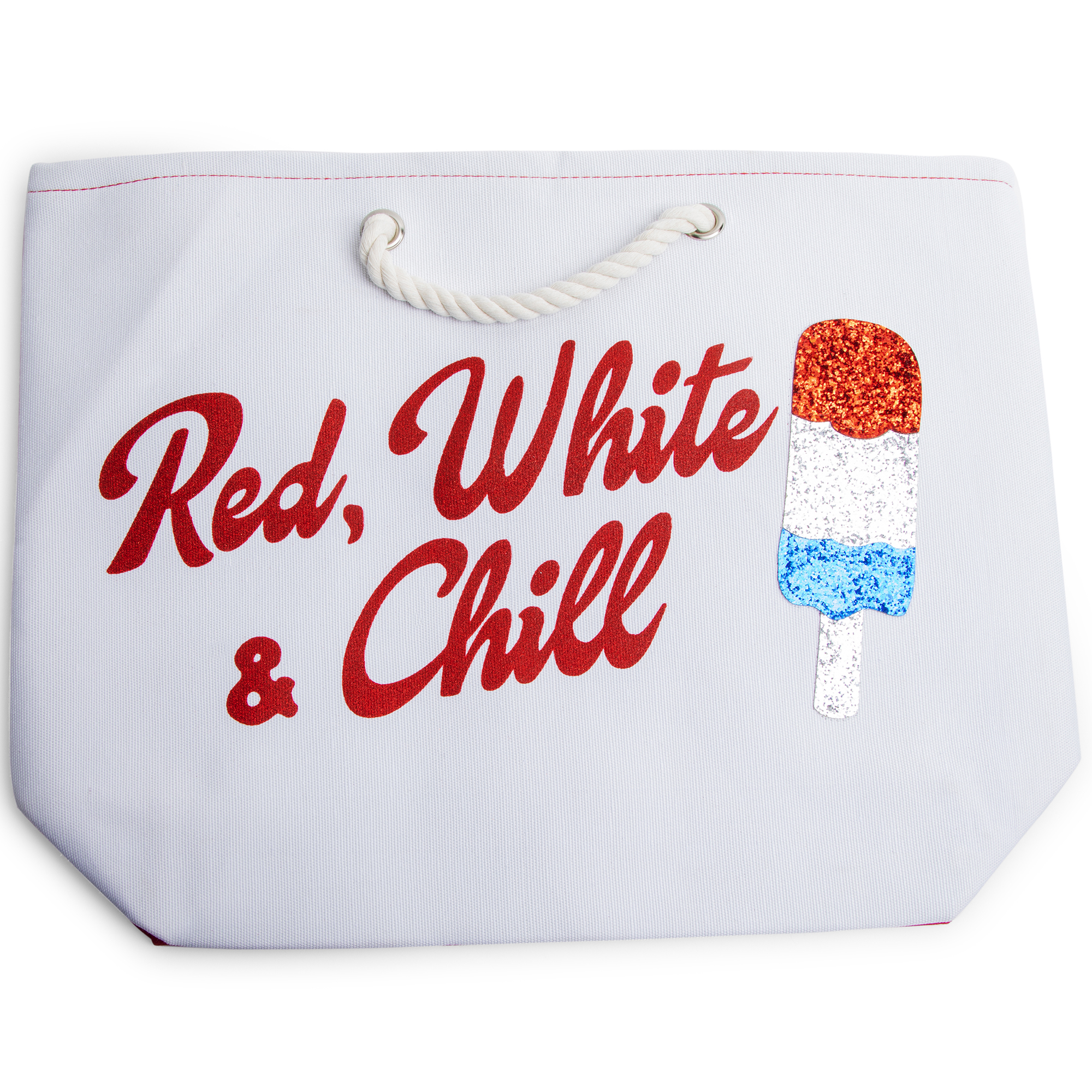 Americana Rope Handle Tote Bag