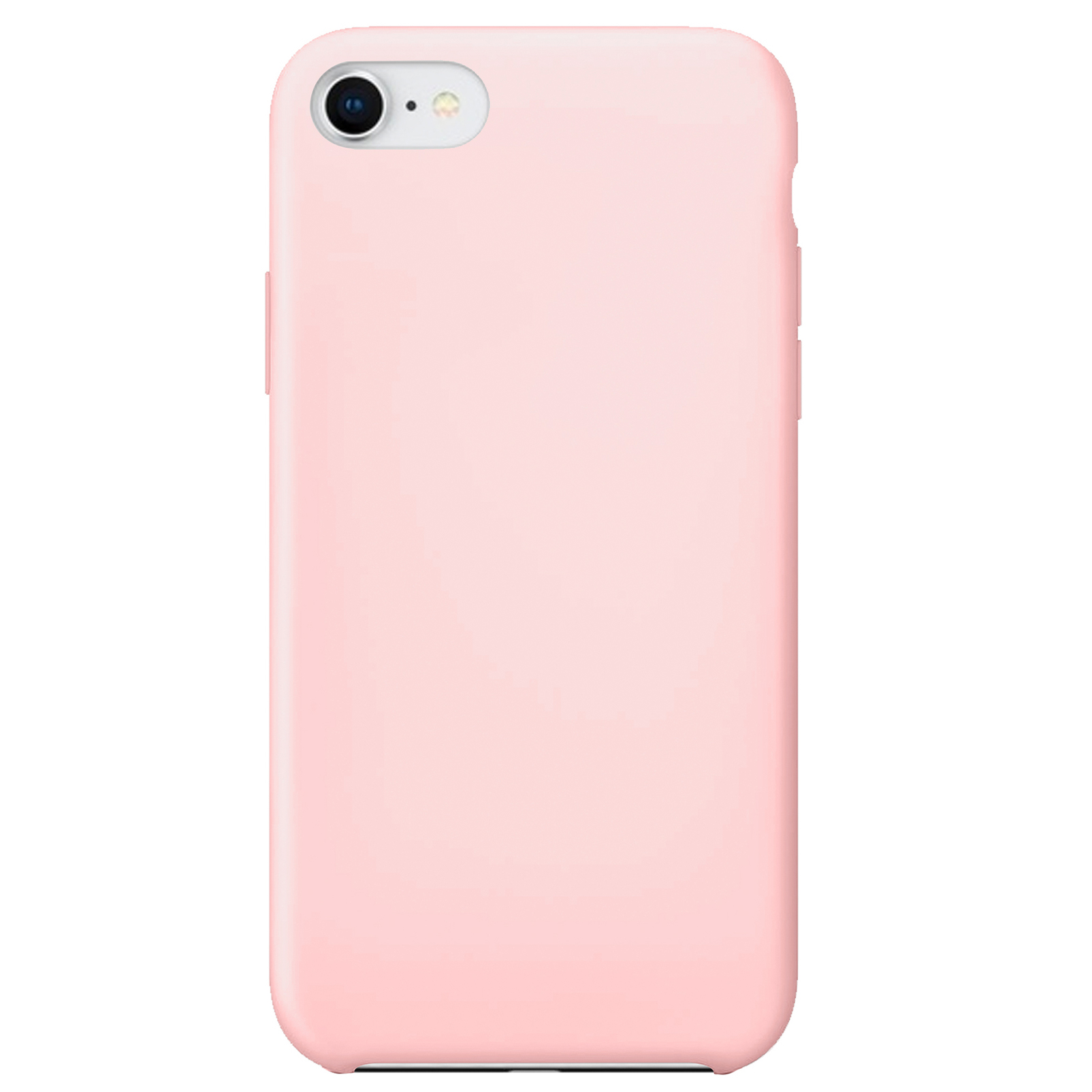 iPhone Se®/8®/7®/6® Silicone Phone Case - Blush Pink