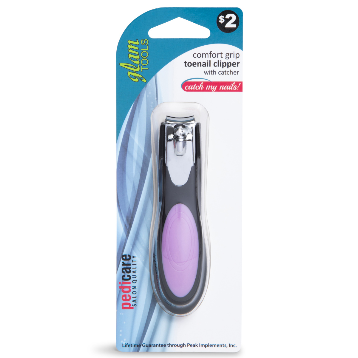 Comfort Grip Toenail Clipper With Catcher