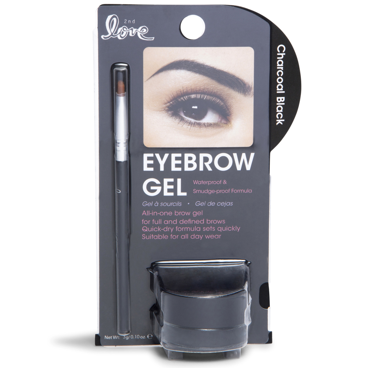 Eyebrow Gel – Charcoal Black