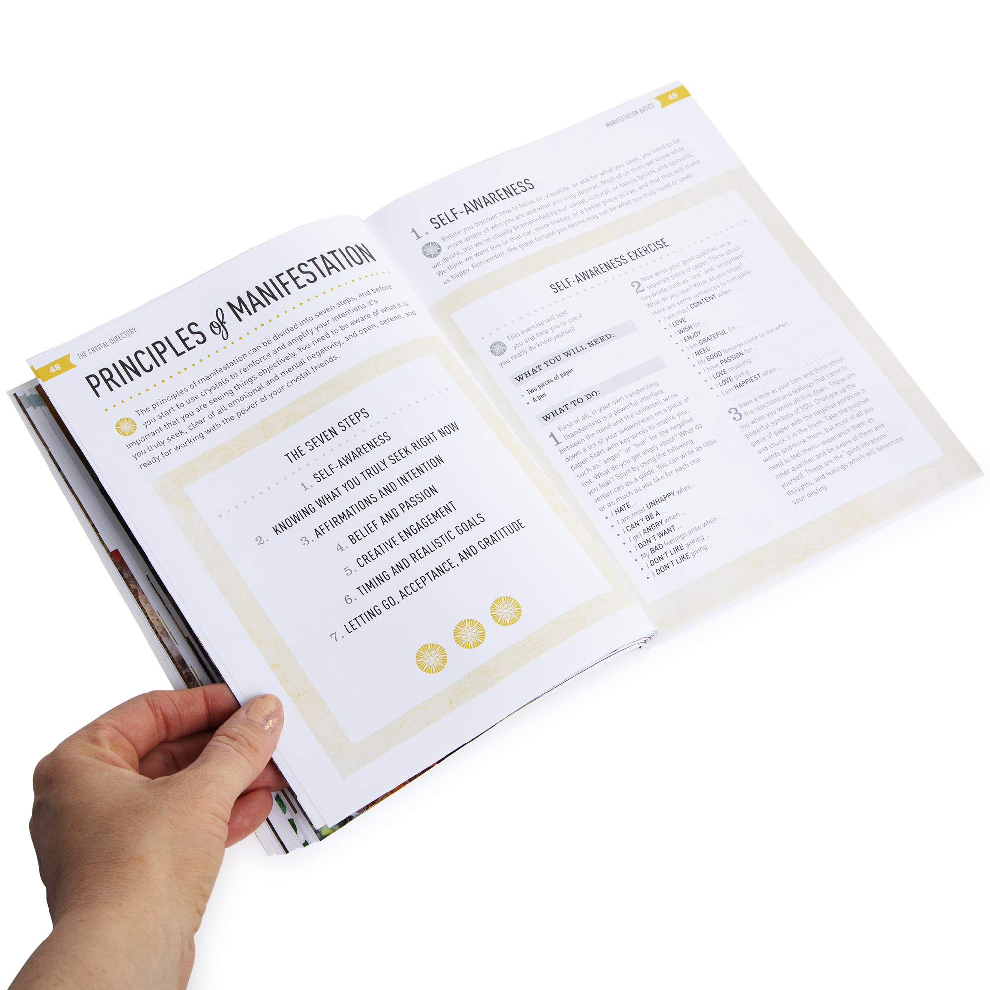 The Crystal Directory: 100 Crystals For Positive Manifestation By Sarah Bartlett