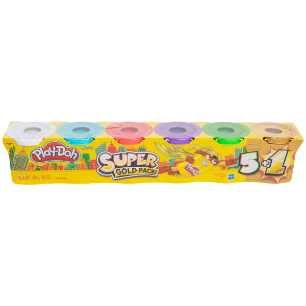 Play-Doh® 5+1 Super Gold Or Silver Pack