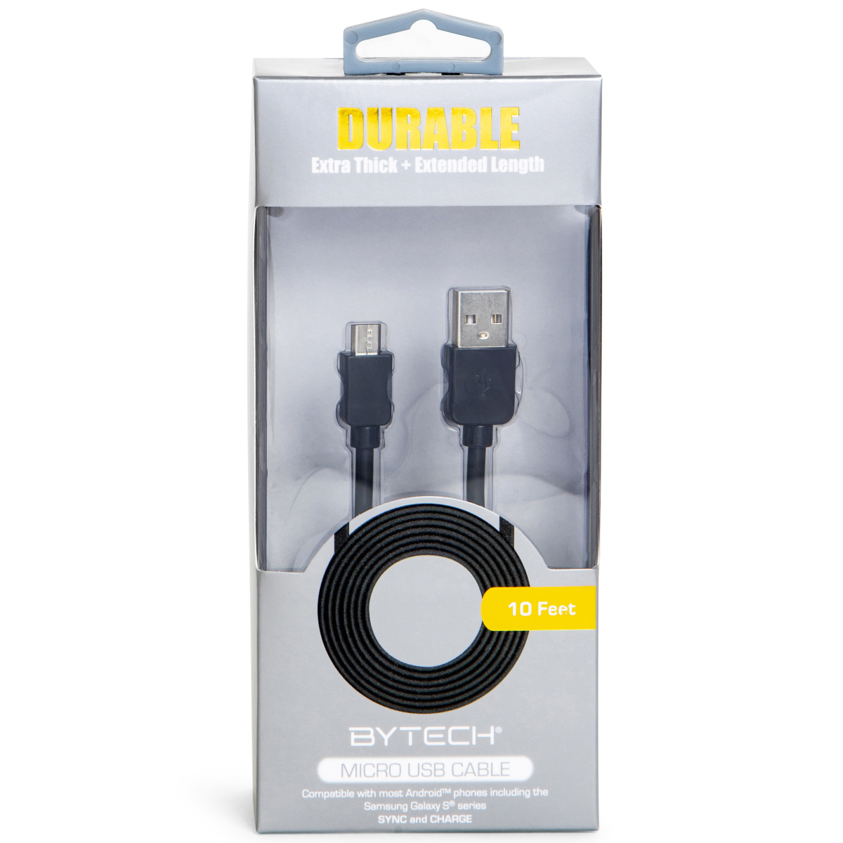 Extra Thick 10-ft Micro USB Cable
