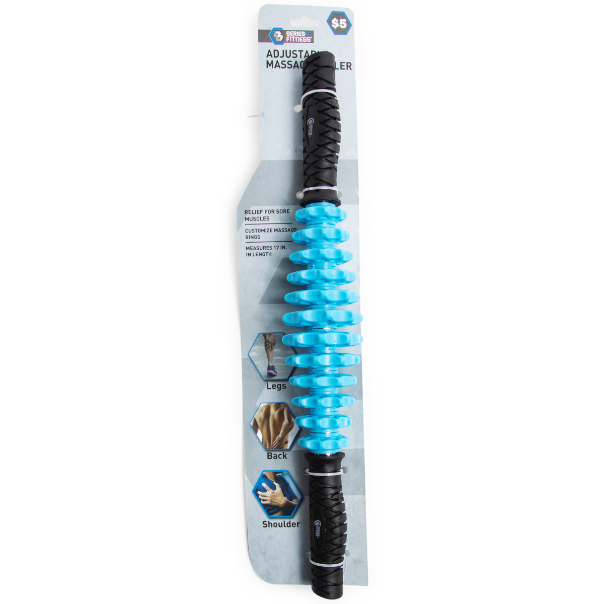 Series-8 Fitness™ Adjustable Massage Roller