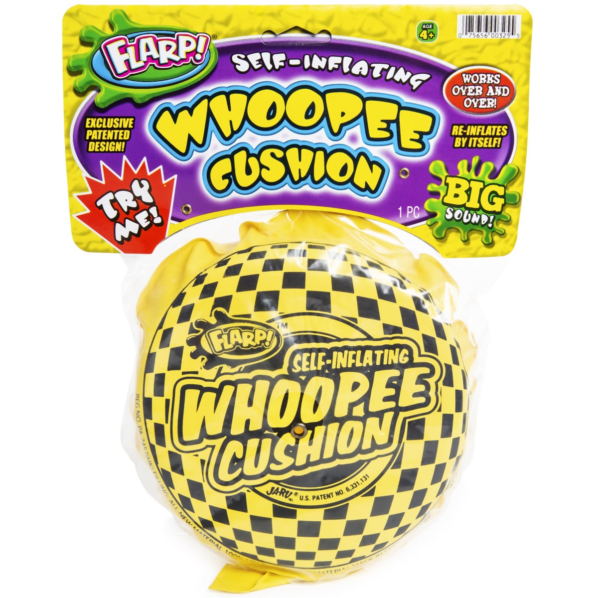 Flarp® Self-inflating Whoopee Cushion