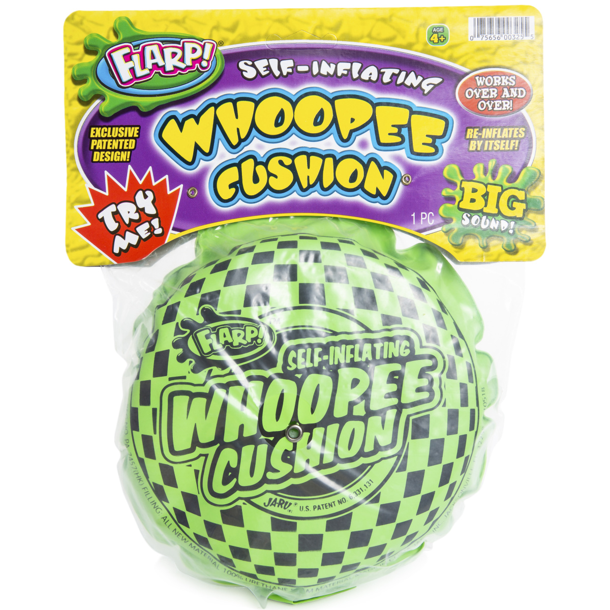 Flarp® Self-inflating Whoopee Cushion
