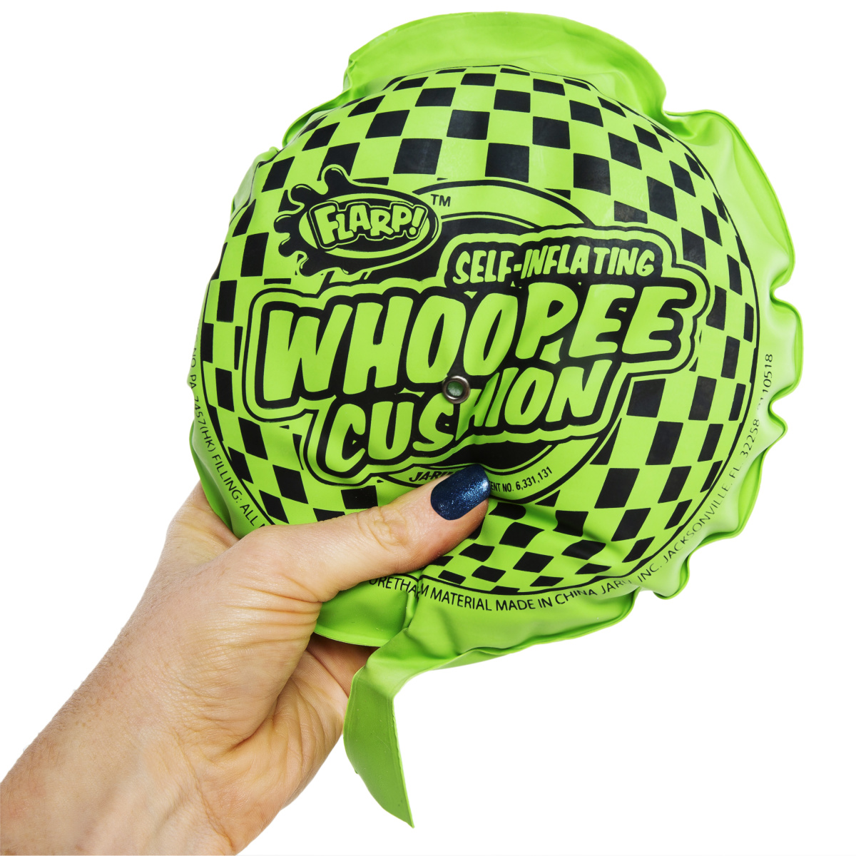 Flarp® Self-inflating Whoopee Cushion
