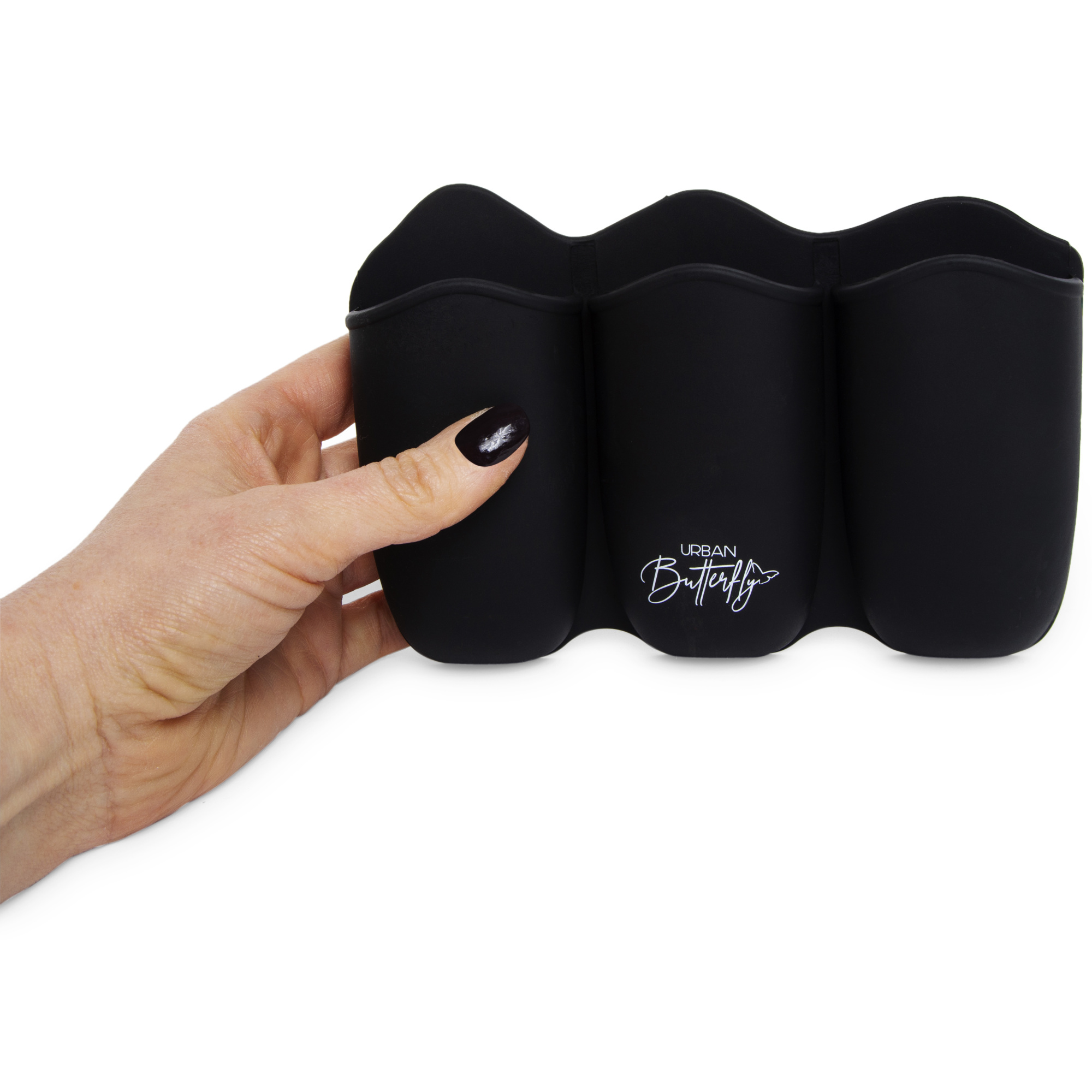 3-Pocket Beauty Organizer With Suction Cups