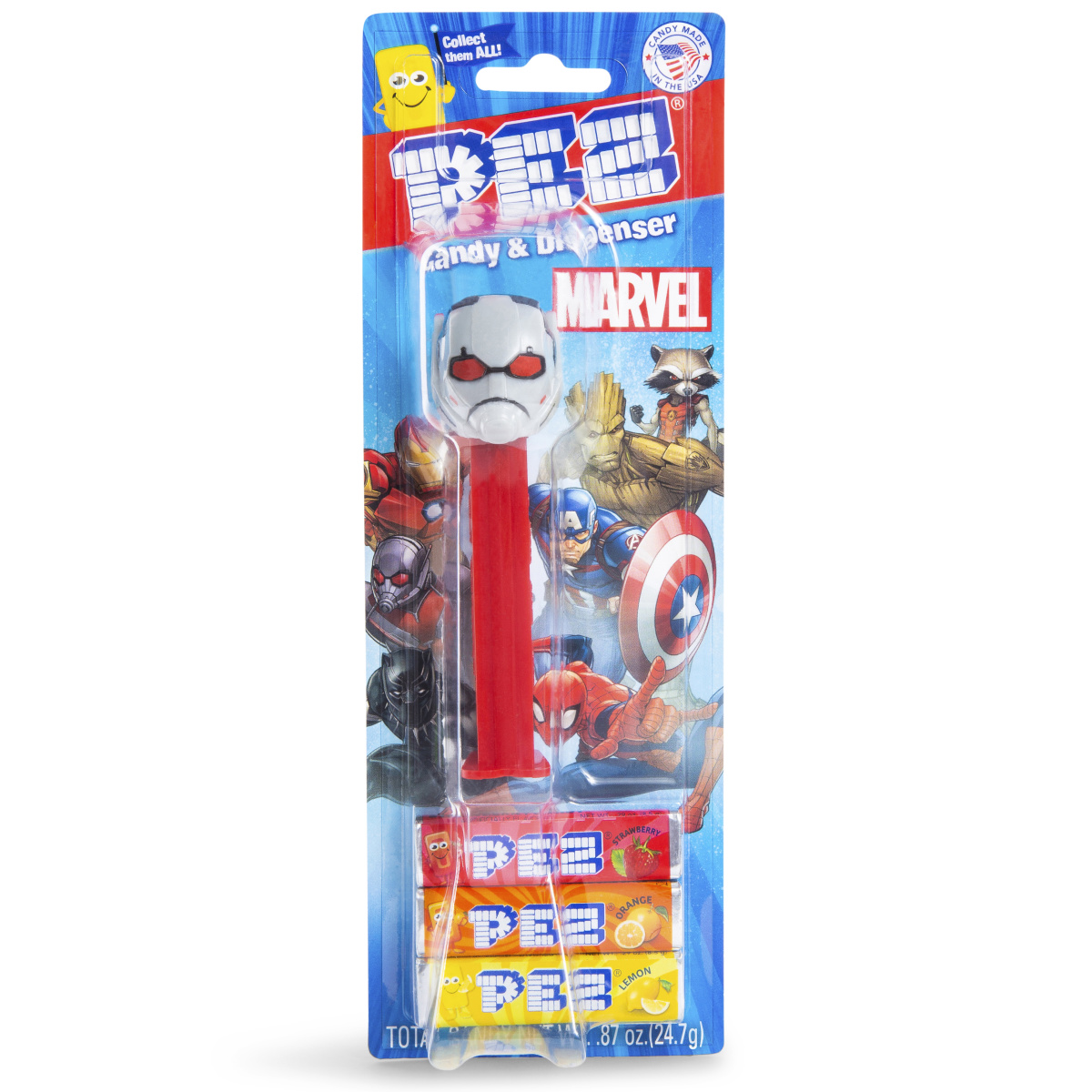 Pez® Marvel® Candy & Dispenser