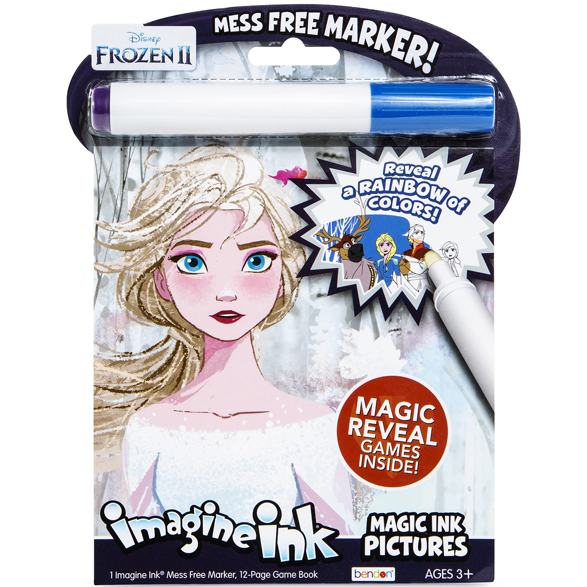 Disney Frozen 2 Imagine ink® Magic ink Pictures Coloring Book