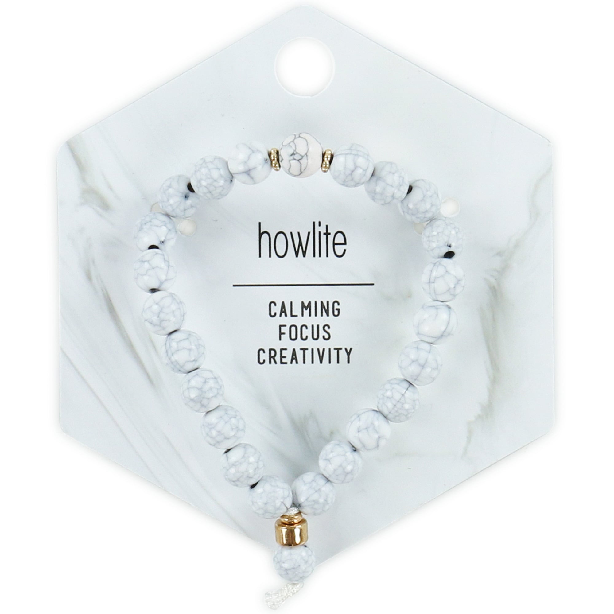 Howlite Beaded Bracelet