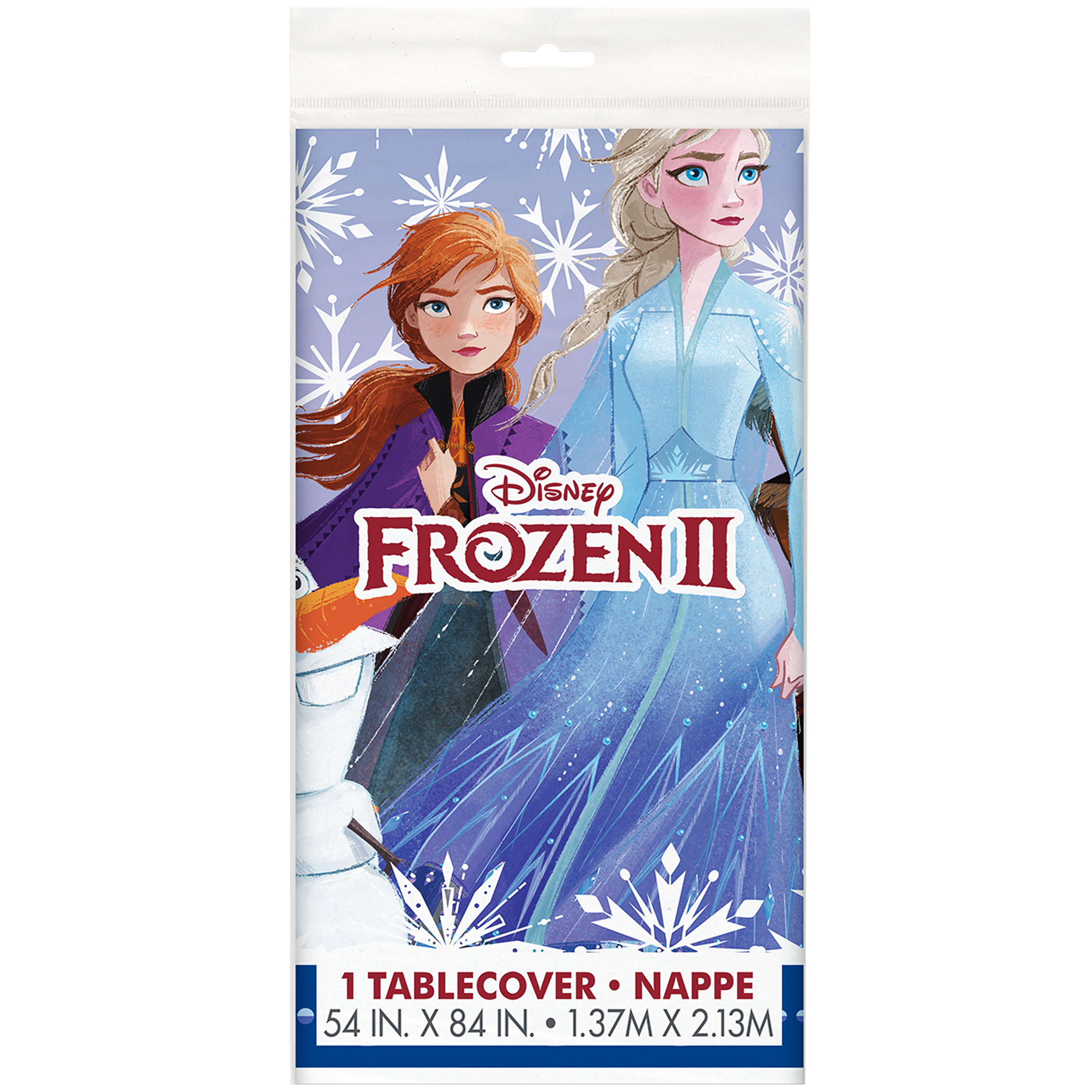 Disney Frozen 2 plastic tablecloth 84in x 54in | Five Below