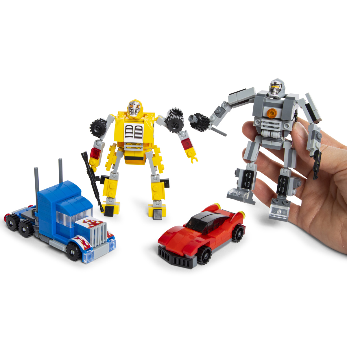 Block Tech® Robo Machines 2-in-1 Set