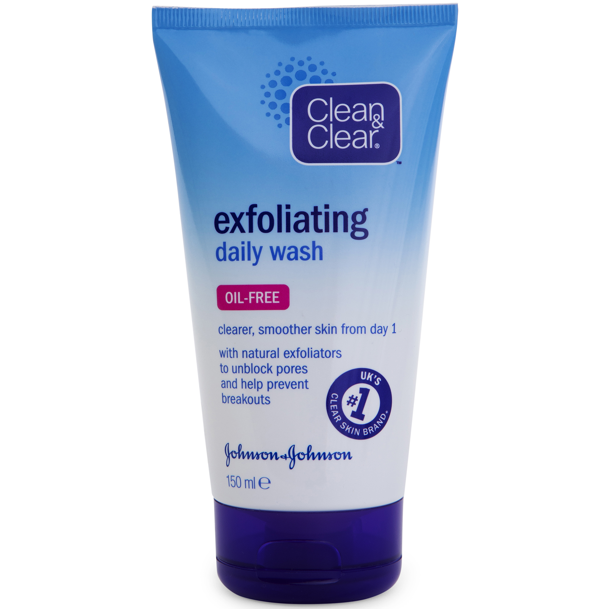 Clean & Clear® Exfoliating Daily Face Wash Oil-Free 5oz