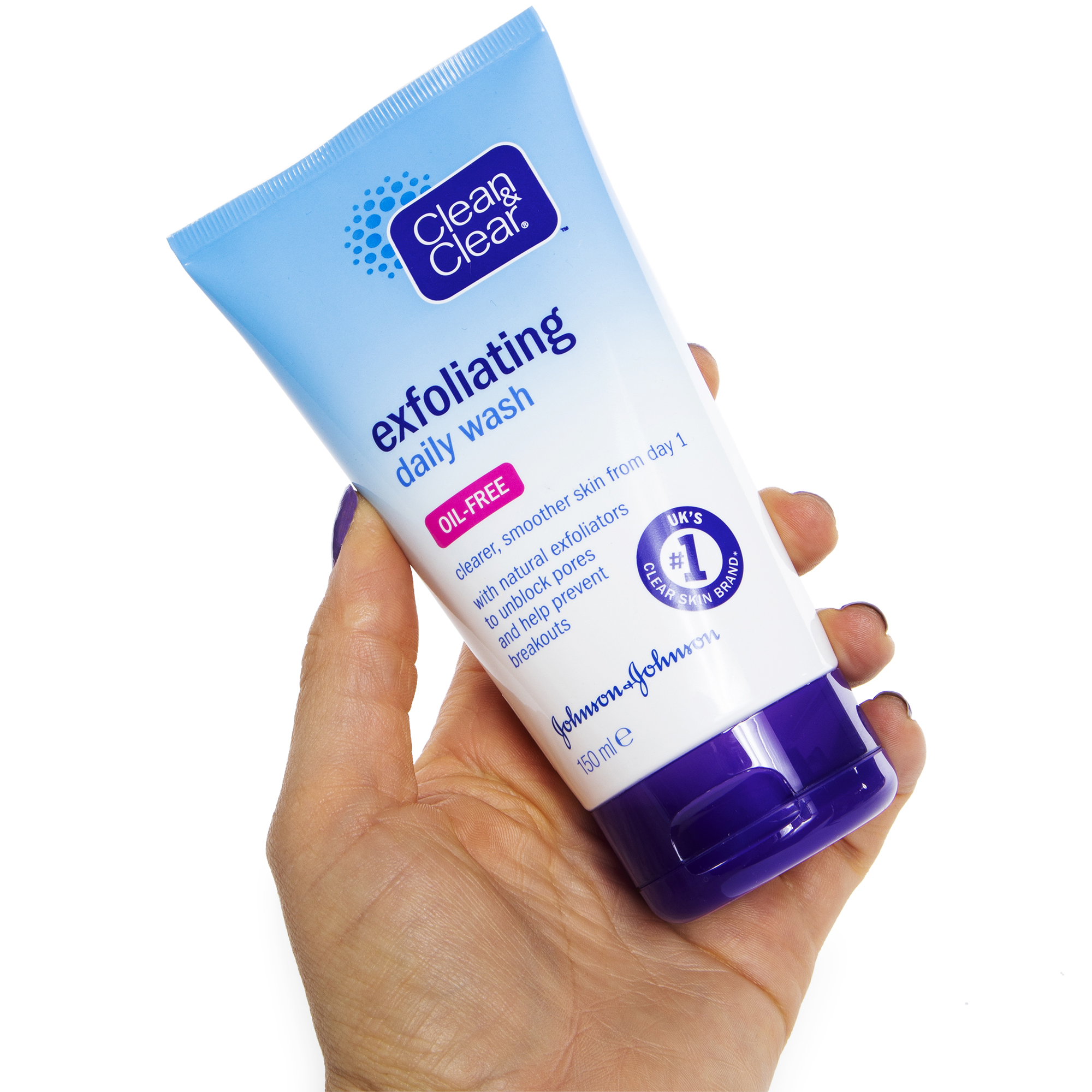 Clean & Clear® Exfoliating Daily Face Wash Oil-Free 5oz